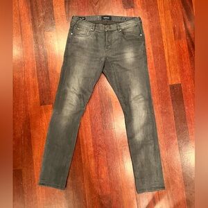 Scotch & Soda Gray Washed Men’s Jeans